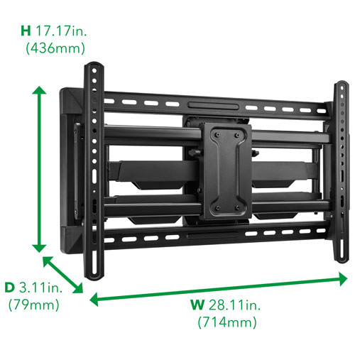 Insignia 42'' - 90" Full Motion TV Mount - Only at Best Buy