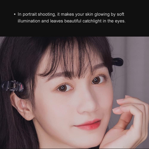 G RING72 Macro LED Ring Light, with 8 Lens Adapter Rings, 5600K Color Temperature Compatible with Sony Canon Nikon DSLR Camera