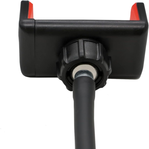 S Ring Light Phone Holder Attachment Replacement for Live Stream 1/4 6.3mm Screw Bendable Flexible Phone Tripod Mount Adapter Adjustable Compatible