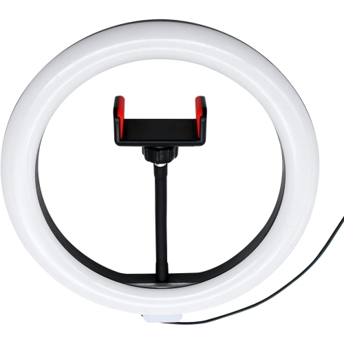 S Ring Light Phone Holder Attachment Replacement for Live Stream 1/4 6.3mm Screw Bendable Flexible Phone Tripod Mount Adapter Adjustable Compatible