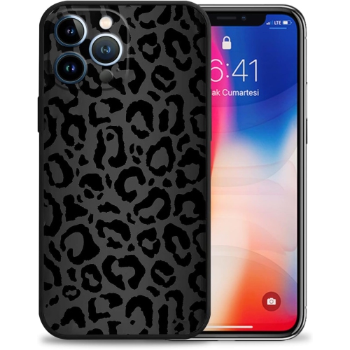 Designed for iPhone XR Case Fashion Luxury Leopard TPU Phone Case