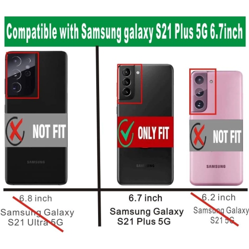 Étui transparent pour Galaxy S21 plus 5G de Samsung, protecteur flexible en TPUR antichoc