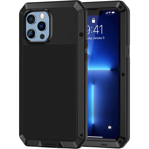 iPhone 13 Pro Max Case Heavy Duty Shockproof Tough Armour Metal