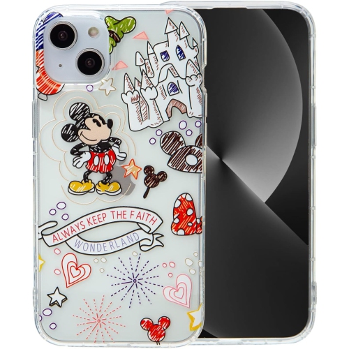 for iPhone 15 Plus Cute Case, Girls Kids Women Cute Cartoon Mickey ...