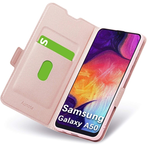 Samsung A50 Case Wallet Galaxy A50 Phone Case with Card Holder Samsung Galaxy A50 Cases with Magnetic Closure