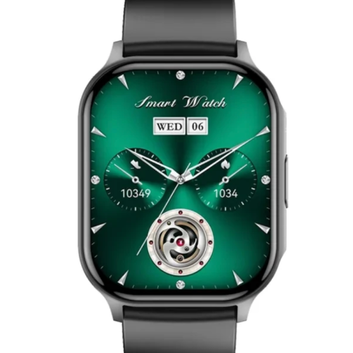 TUTT Classic Smartwatch AMOLED 2.04” Screen | GPS Exercise SpO2 Stress & Sleep Monitoring Calorie & Activity Tracker IP67 Men Women Smart Watch Two