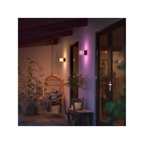 Philips HUE Lucca Wall Lantern LED - Black