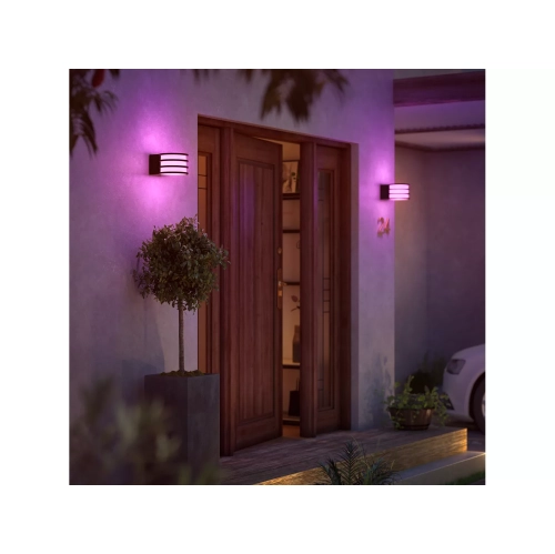 Philips HUE Lucca Wall Lantern LED - Black