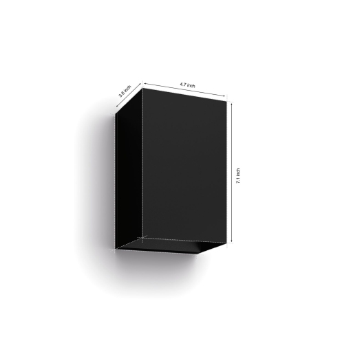 Philips HUE Resonate White and Color Ambiance Wall Lantern LED