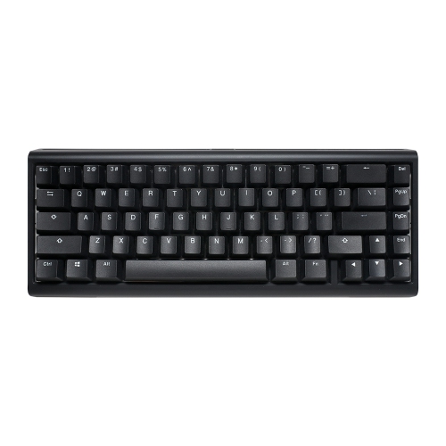 Ducky ProjectD Tinker 65 RGB Hot-Swappable Mechanical Gaming Keyboard Cherry MX Brown Switch SF Layout, Black
