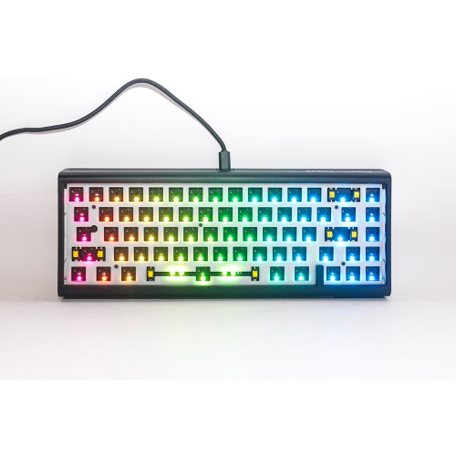 Ducky ProjectD Tinker 65 RGB Hot-Swappable Mechanical Gaming Keyboard, Barebone SF Layout, Black