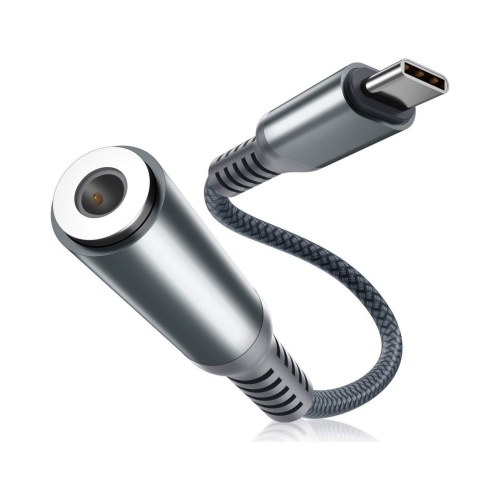 NIERBO  USB Type C to 3.5MM Adapter, 1/8 Inch Headphone Jack Audio Aux Converter for Iphone 15, Galaxy S20 S21 S22 Ultra Plus Note 20 A53, Pixel 5