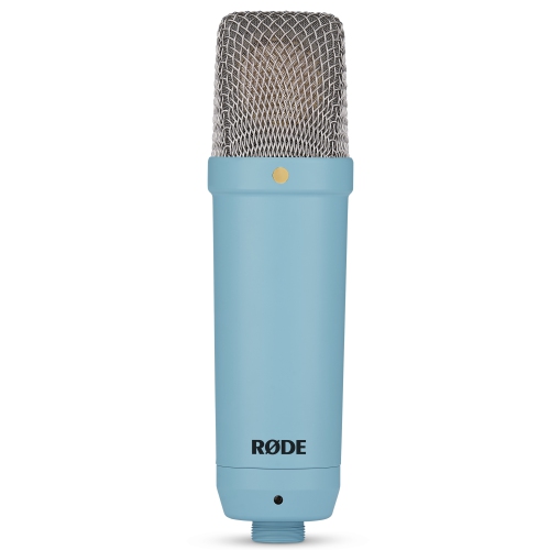 Microphone de studio à condensateur série Signature NT1 de RODE - Bleu
