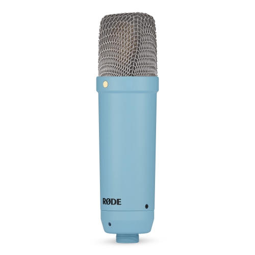 Microphone de studio à condensateur série Signature NT1 de RODE - Bleu