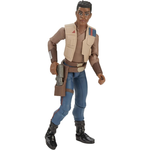 Star Wars Galaxy of Adventures Star Wars: The Rise of Skywalker Finn 5-Inch-Scale Action Figure Toy with Fun Blaster Action Movement