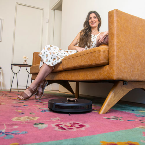 Aspirateur robot Austin PetHair SLAM de Bobsweep - Espresso