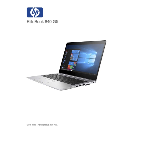 HP EliteBook 840 G5 Core i5-8250U, 16GB, 512GB M.2 NVMe SSD, 14″ FHD 1920 x 1080, Webcam, HDMI, TYPE-C, WIN 11 PRO by HP - Refurbished condition - Image 2