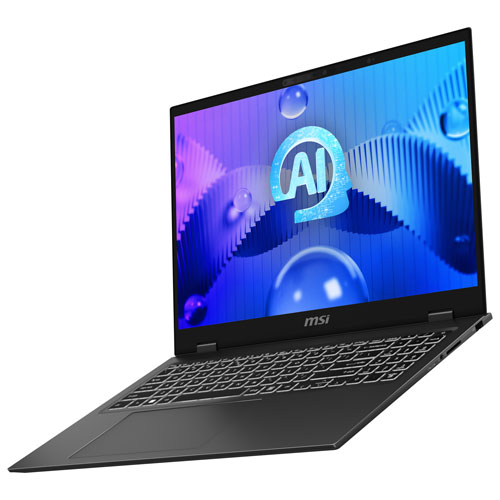 MSI Prestige AI 16" QHD+ Laptop - Stellar Grey