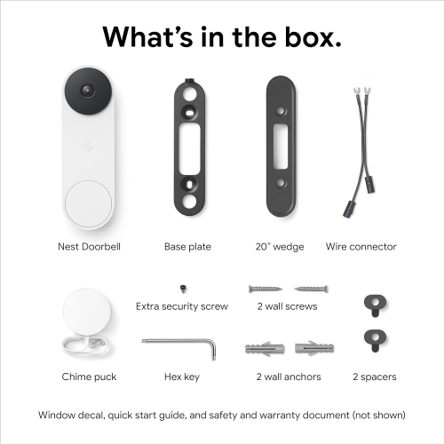 Google Nest Doorbell - Ash (G28DR)