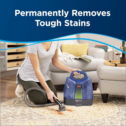 Bissell - Nettoyant portatif pour tapis - SpotClean ProHeat - pour tapis et tissus - Tough Stain et accessoire 3-en-1 pour les escaliers et -