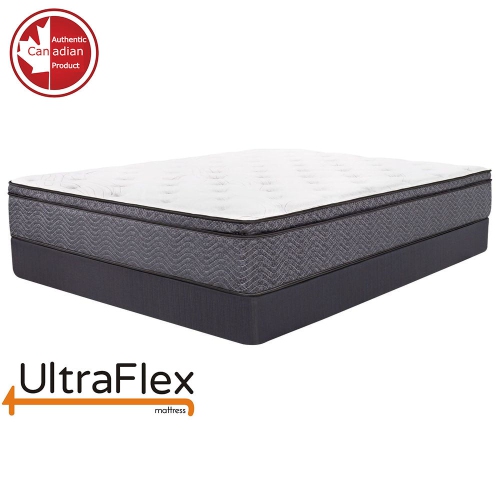 UltraFlex REVIVE- Hybrid 12” Breathable Pillowtop, HDcoils, Luxury Hypoallergic Foam Encasement, Pressure Relieving Mattress - With Waterproof