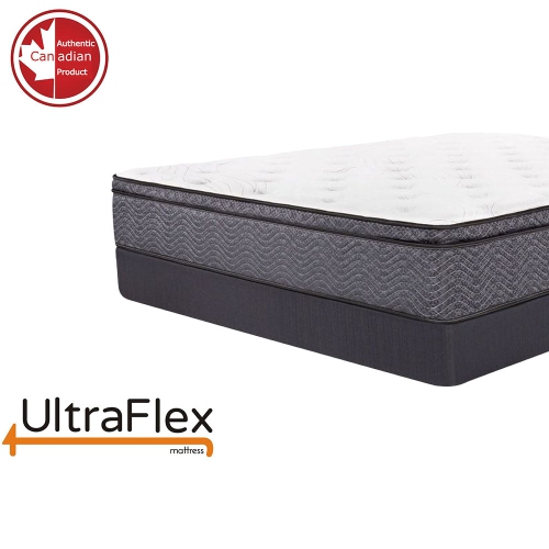 UltraFlex REVIVE- Hybrid 12” Breathable Pillowtop, Spinal Support HDcoils, Luxury Comfort Hypoallergic Foam Encasement, Pressure Relieving Coils