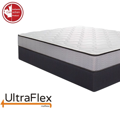 UltraFlex PARADISE - Natural Heavy Duty Foam Blend, Low Motion Transfer, Comfort+ Quilting, Orthopedic Cool Gel, and Spinal Posture Support