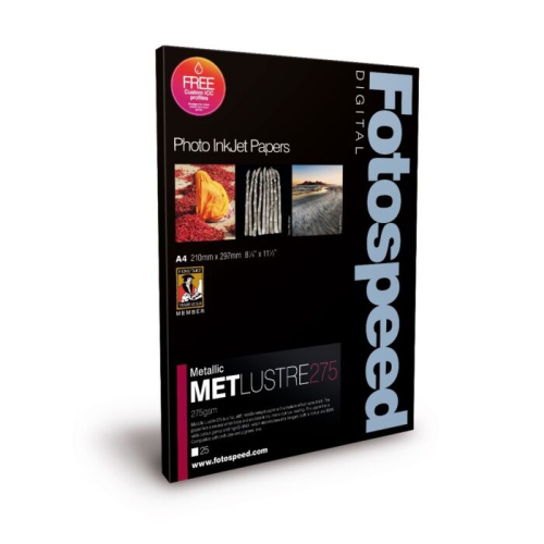 Fotospeed Metallic Lustre 275gsm A3+