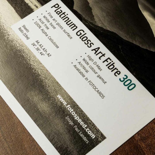 Fotospeed Fine Art Gloss Test Pack A4
