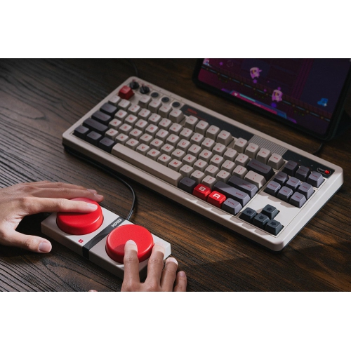 8Bitdo Retro Mechanical Keyboard, Bluetooth/2.4G/USB-C - N Edition by 8BITDO - Open Box condition - Image 2