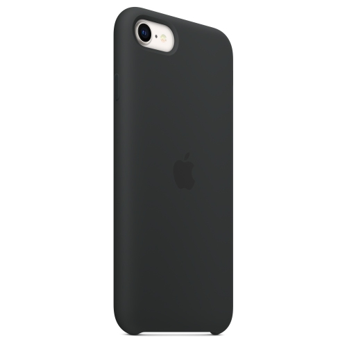 Apple iPhone SE 2nd gen Silicone Case - Black