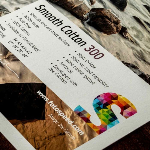 Fotospeed Smooth Cotton 300gsm A4
