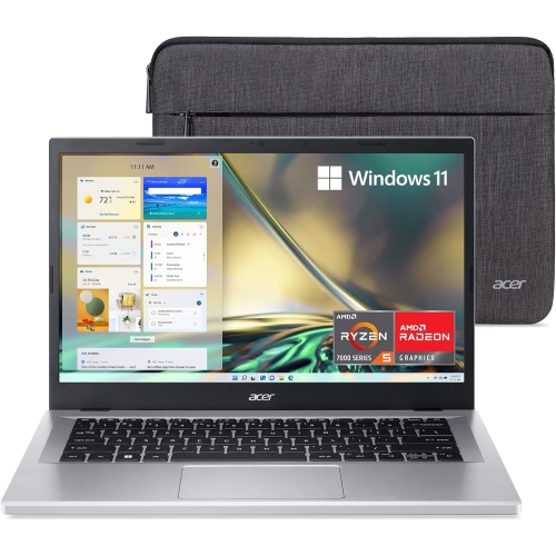 ACER  Aspire 3 14 Inch Full HD Laptop Amd Ryzen 5 7520U 2.8 Ghz 8GB Ram 512GB SSD Window 11 Home