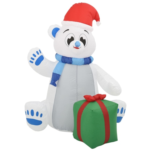 VIDAXL  Christmas Inflatable Polar Bear Led Indoor And Outdoor 1, 8 M