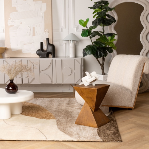 Rug Branch Modern Abstract Hand-Tufted Indoor Area Rug