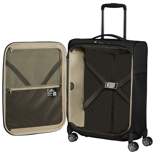 Samsonite Airea 3-Piece Soft Side Expandable Luggage Set - Black