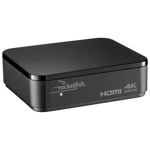 Refurbished Rocketfish 2-Output HDMI Splitter with 4K and HDR Pass-Through (PN:RF-G1603-C)