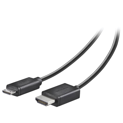 INSIGNIA  Refurbished (Good) 1.22 (4 Ft.) HDMI A to Mini-HDMI Cable - (Pn:ns-Pg04502-C) In Black