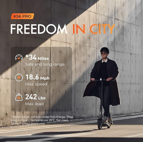 Trottinette électrique pliable KS 6 PRO de Yadea