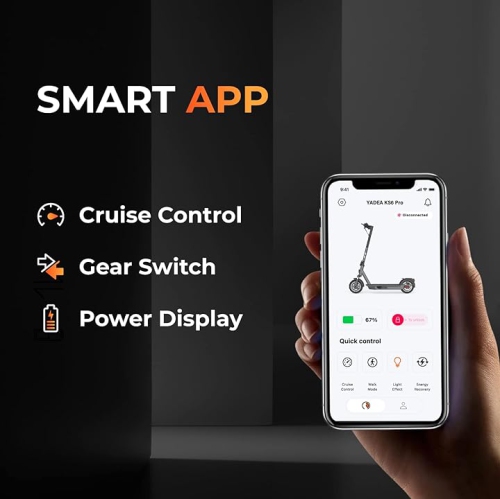 Trottinette électrique pliable KS 6 PRO de Yadea