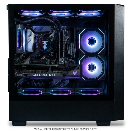 ViprTech Overlord Liquid-Cooled Wood PC - AMD Ryzen 7 5700X, RTX 5060 Ti 8GB, 16GB DDR4 3200, 1TB NVMe SSD, Gold PSU, VR-Ready, BT, Win 11 Gaming