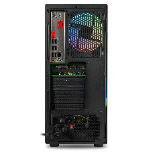 ViprTech Rebel 1.0 Gaming PC - AMD Ryzen 5 3600, GTX 1660 Super 6GB, 16GB DDR4, 512GB SSD, WiFi BT, RGB, Windows 11 Pro, Desktop Computer Prebuilt,