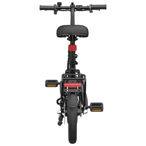 Blutron EB350F 350W Foldable Compact Electric Bike - Black - Exclusive Retail Partner