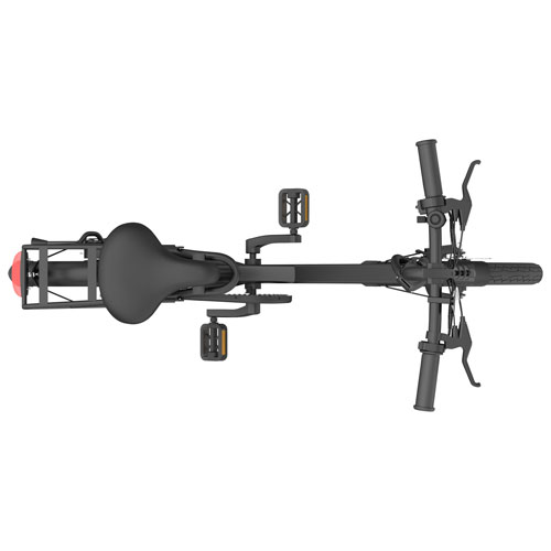 Blutron EB350F 350W Foldable Compact Electric Bike (Up to 33km Battery Range / 32km/h Top Speed) - Black - Exclusive Retail Partner