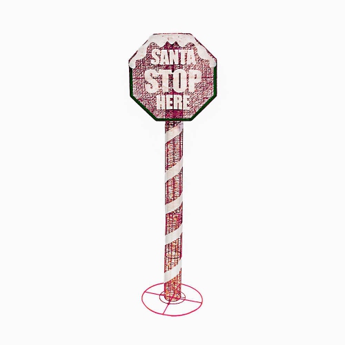 Décoration de jardin de Noël illuminée à DEL de fantaisie