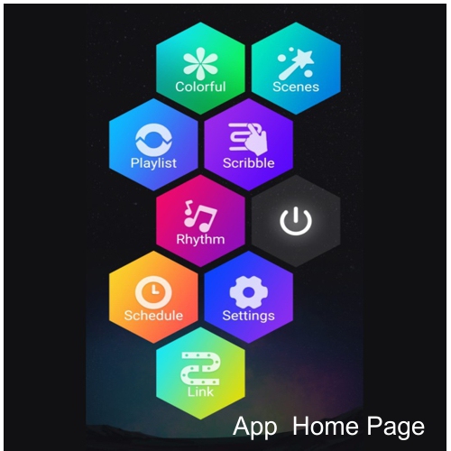 Guirlande lumineuse DEL; commande 3-en-1 Bluetooth/télécommande/bouton; 33 pi/10 m de long; millions de couleurs, excellent pour la décoration