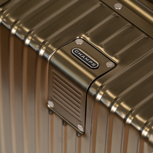 CHAMPS Elite Collection Aluminum Carry-on Luggage Case