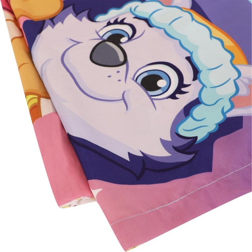 Paw Patrol Skye Kids Bedding Sheet Set with Reversible Comforter Twin Bed in Bag 4 Pcs Set for Kids