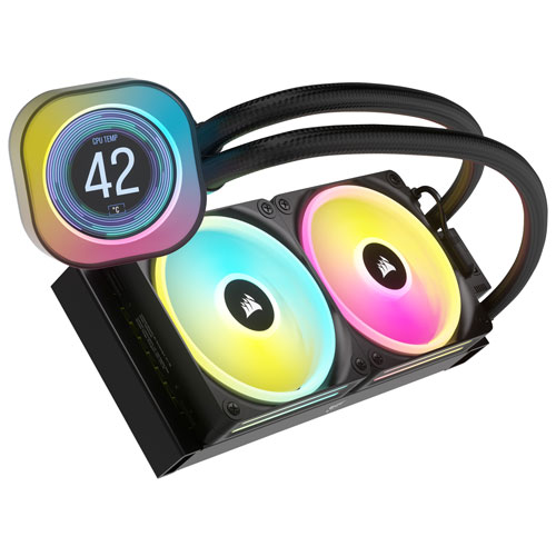 Corsair iCUE H100i LCD XT 360mm Liquid CPU Cooling System