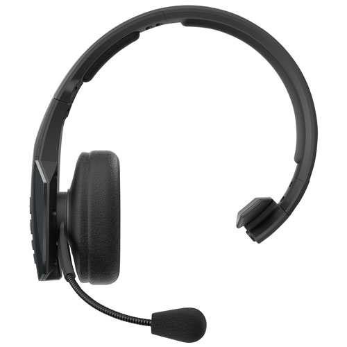 BlueParrott B450-XT Wireless Bluetooth Mono Headset with 96% Noise-Cancelling Microphone & Padded Headband